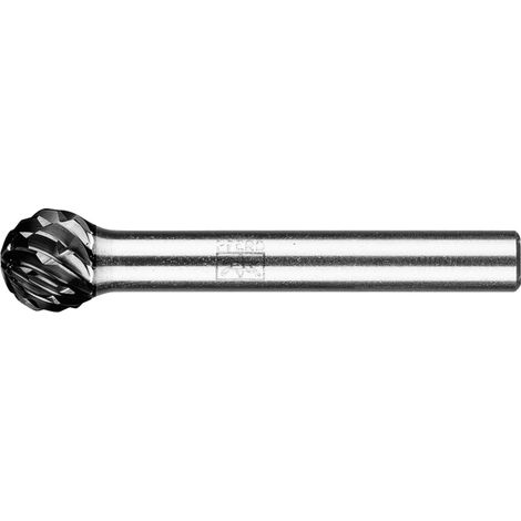 PFERD TOOLS Hartmetall Hochleistungsfrässtift ALLROUND Kugel KUD Ø 10x09 mm Schaft-Ø 6 mm HICOAT universal (1/3)