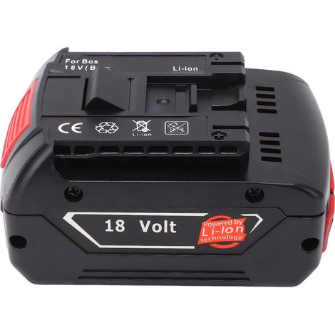Batterie Li-Ion 18V 3000mAh de Rechange pour Outils Sans Fil Bosch BAT609 BAT618 avec Indicateur LED (1/5)