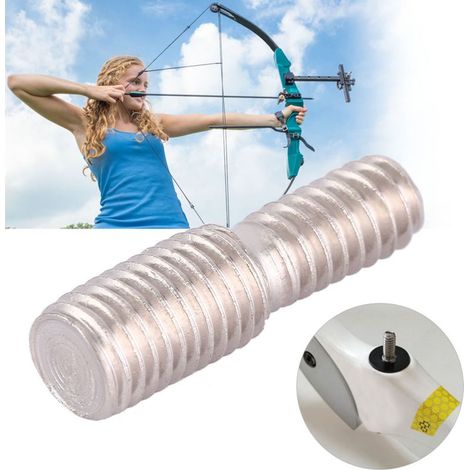 Adaptateur de Vis pour Barre de Stabilisation, Poignée d'Équilibre et Contrepoids pour Arc à Flèches (1/5)