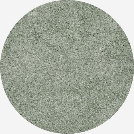 Runder rutschfester Wohnzimmerteppich einfarbig Elegance VER102 (1/3)