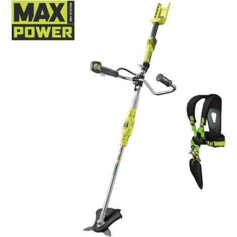 RYOBI - Freischneider 36V - Ø Faden 1 x 1,65 mm - 3-Zahn Tri-Arc+™ Klinge 26 cm - verkauft ohne Akku und Ladegerät - RBC36X26BG2-0 (1/3)