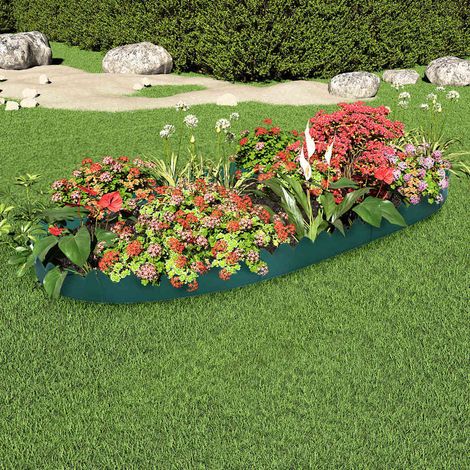 Bordures de jardin 10 pcs Vert 65x15 cm PP (1/5)