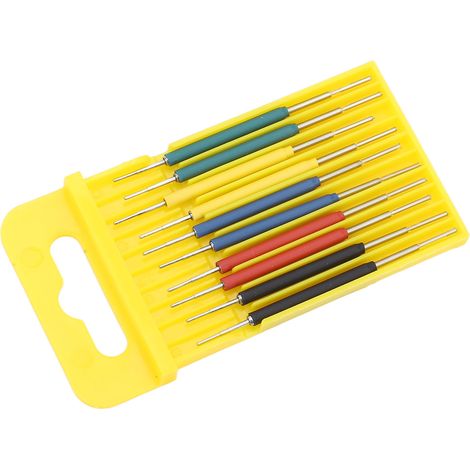 10 Stück Mini-Greifer-SMD-IC-Testhakenklemmen-Silikon-Jumperkabel-Set für Logikanalysator (1/5)