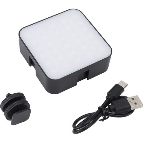 Toivize RGB-LED-Lampe 72x72mm Kompakt Wiederaufladbar USB-C (1/5)