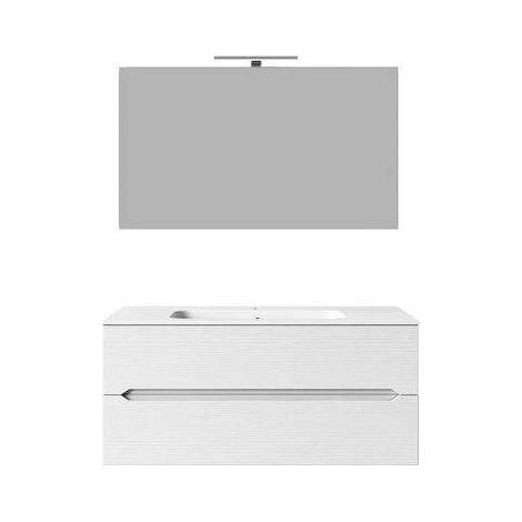 MOBILE SOSPESO LINEA TALIA DA 120 CM Misura: Bianco Lucido