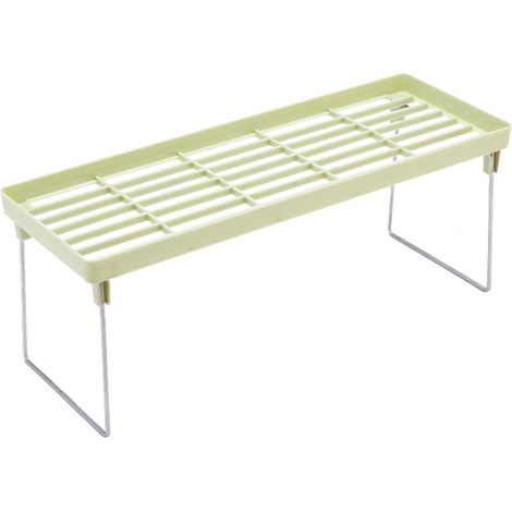 Rack De Rangement Libre - Support Multifonction Pour Comptoir Cuisine Salle De Bain - En PP Et Acier Inoxydable - 40 X 14 X 14,5 Cm - 1 Pièce (1/4)
