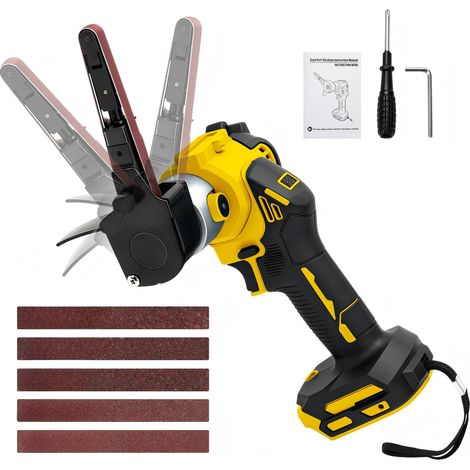Ponceuse à bande sans fil 10x330mm pour 20V (sans batterie) (1/5)
