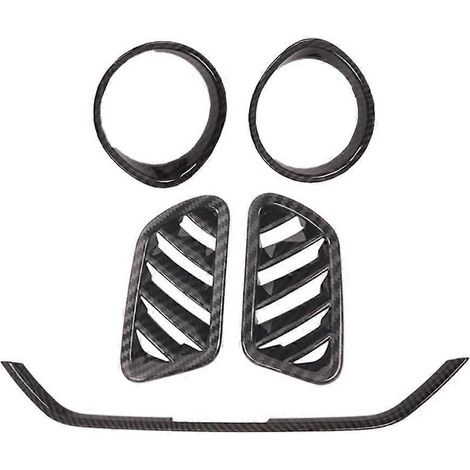 Garniture de grille d'aération centrale (côté gauche et droit) pour Kia K3 Cerato 2019-2024 (1/5)