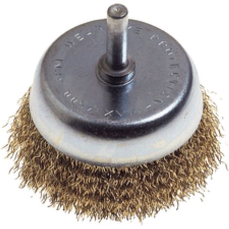POGGI 485.00 SPAZZOLA A TAZZA ACCIAIO G6 D 70 MM- POGGI- 1,0 pz
