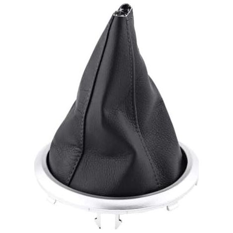 Couvercle de Levier de Vitesse Botte de Changement de Vitesse Couvercle de Protection Anti-Poussière Noir pour 2005-2010 (1/5)