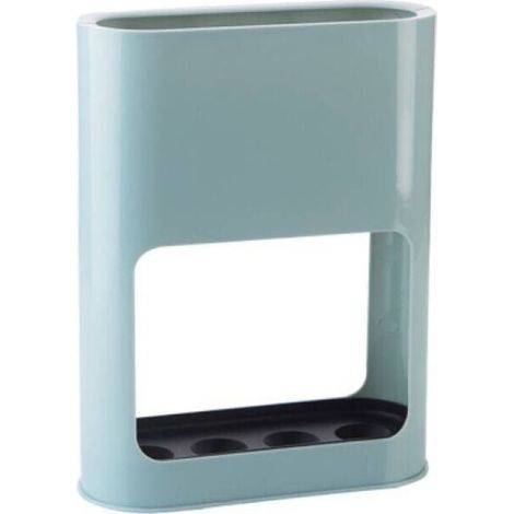 Porte-parapluies, seau de rangement créatif, organisateur de parapluies bleu (1/3)