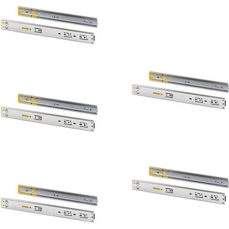 Emuca Kugelauszüge verzinkt 600 mm für Schubladen (1/3)