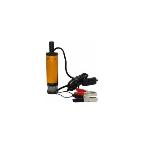 Pompe immergée,Pompe submersible 12V pour le pompage de l'eau de gasoil 38mm pompe de transfert de carburant diesel d'huile d'eau Pompe submersible électrique de pompe à essence de CC de pomp (1/4)