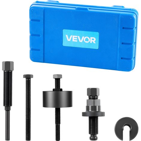 Kit de Montage et Démontage de Poulie de Pompe de Direction Assistée, Compatible avec Ford, GM V6 et VW, Extracteur de Poulie avec Coffret, pour Réparation Automobile, pour Garage Atelier (1/5)