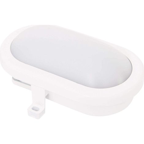 REV  LED-Feuchtraumleuchte mit Bewegungsmelder  LED LED fest eingebaut 10 W Tageslichtweiß Weiß (1/2)