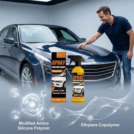 Autolack-Spray – Aufbereitung, Pflege, Reinigung, Fleckenentfernung, Rostentfernung und Glanzverbesserung der Fahrzeugaußenlackierung – 120 ml -- BIEMMEDUE (1/5)