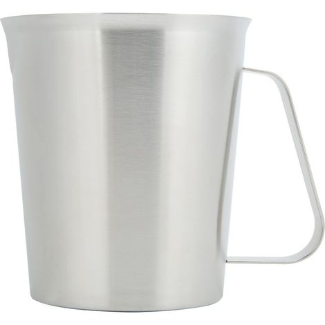 Verre Doseur - Acier Inoxydable - 1500 Ml - Graduations Oz Et Ml - Cuisine Et Pâtisserie - 1 Pièce (1/5)