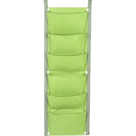 Jardinière verticale Rengue, suspendue à 6 poches pour plantes d'extérieur (1/5)
