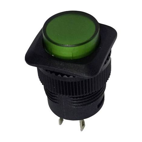 BOUTON POUSSOIR À PRESSION TRU COMPONENTS TC-R13-508A-05GN 1587810 250 V/AC 1.5 A 1 X OFF/(ON) À RAPPEL 1 PC(S)
