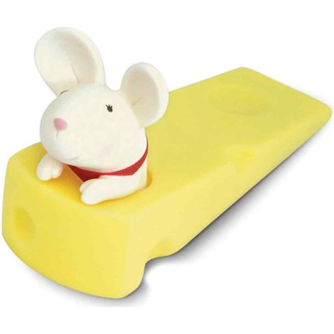 2 Butée de porte, dessin animé animal, PVC, sans perçage, adhésif, anti-pincement, pour maison bureau (1/5)