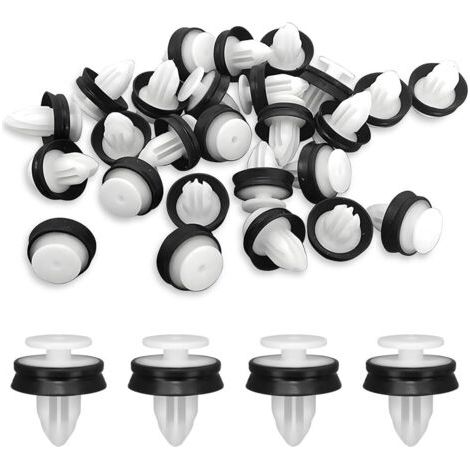 50 Pièces Clips Fixation Pour Intérieur Voiture, Clips De Fixation Voiture Pour Pare-Chocs, Clips Garniture Intérieure Porte En Plastique, Robuste Et Durable Clip De Fixation Pour Panneau (1/5)