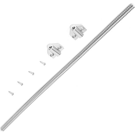 Stück 40 cm lange Türschlaufe mit dreieckigen Enden zur sichtbaren Unterputzmontage, Kabel- und Drahtschutz (1/5)