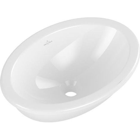 Villeroy & Boch Loop & Friends Unterbauwaschbecken oval 50,5 x 36 cm, ohne Überlauf (1/5)
