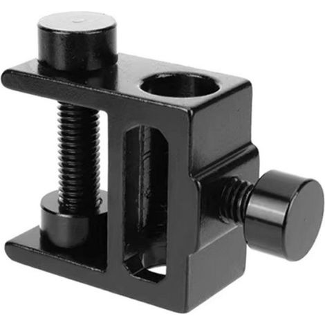 2X Pied de Lampe, Pince de Fixation Réglable, Lampe de Camping en Plein Air, Support de Caméra, Mâchoire, Étau de Protection (1/5)
