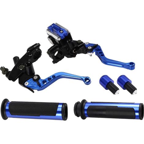 22-mm-Motorrad-Lenkerbremshebel, hitzebeständiger Hauptbremszylinder, langlebig, geeignet für Roller, Motorräder, Rennräder und Quads. (1/5)