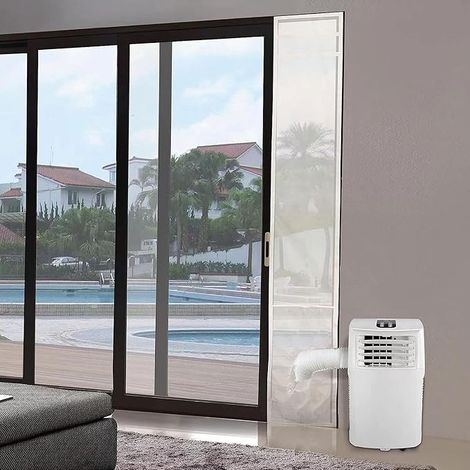 HOOMEE Joint de Portes Coulissantes pour Climatiseur Mobile et Sèche-Linge - Fonctionne avec Toutes Les Unités de Climatisation Mobiles (35x232 CM) (1/5)