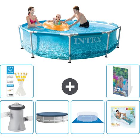 Frame Pool Rund - 305x76 cm - 7-teilig S322