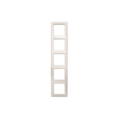 Jung Marco 5 compartimentos, AS 500, IP 44, Duroplast, blanco alpino, montaje vertical y horizontal AS 585 WW