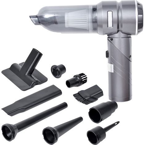 Car Care Aspirateur et souffleur à main sans fil 4 en 1 nomade et pliable POWERVAC
