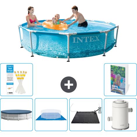 Frame Pool Rund - 305x76 cm - 7-teilig S92
