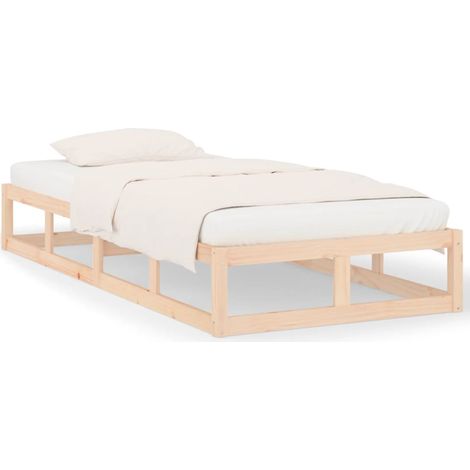 Maison Exclusive - Massivholzbett 75x190 cm