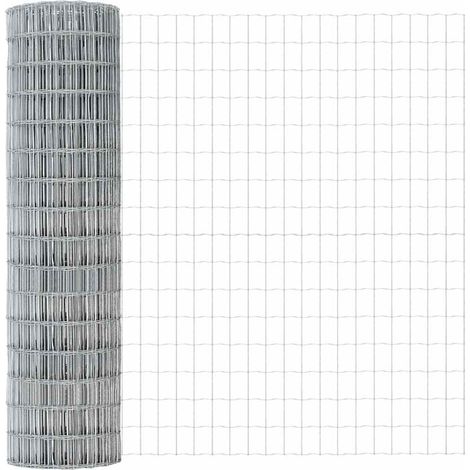 Clôture de jardin, Clôture Euro 1,2x10 m Acier galvanisé CFW39878 (1/5)
