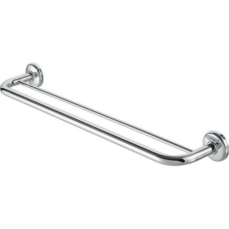 Geesa Hotel Porte-serviettes double 64cm Chrome (1/2)