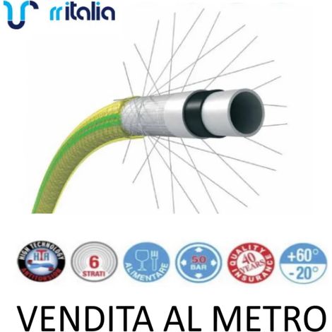 TUBO GIARDINO GIALLO DIAMETRO 15 CM