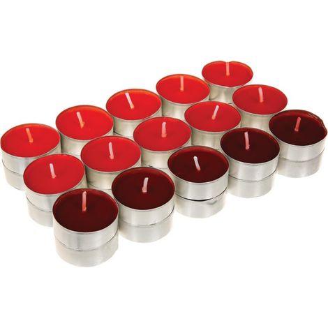 Lot de 30 Bougies Parfumées "Nina" 3,7cm Fruits Rouge (1/5)