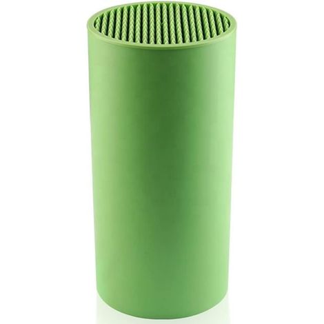 Porte-couteau universel pour le rangement de couteaux en toute sécurité, Space Saver, conception unique de machines à sous , Green (sans couteaux) (1/5)