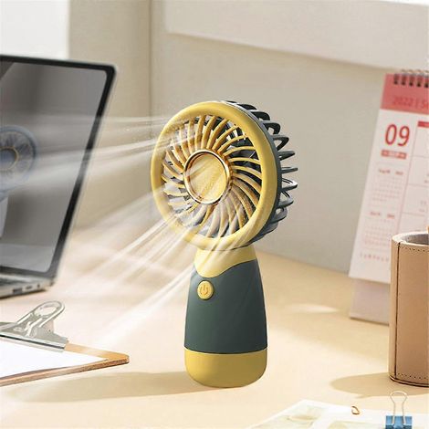 Handventilator Border Kleiner Ventilator Handlicher Taschen-Mini-Ventilator D--