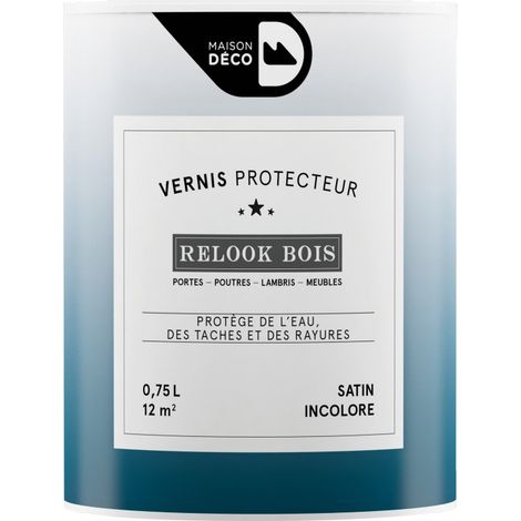 MAISON DECO Vernispoutre et lambris Relook bois MAISON DECO, incolore mat, 0.75 l