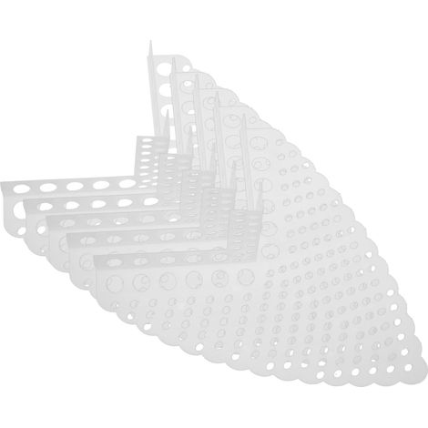 5 protège-coins pour meubles, blanc, pour meubles et tables (1/5)