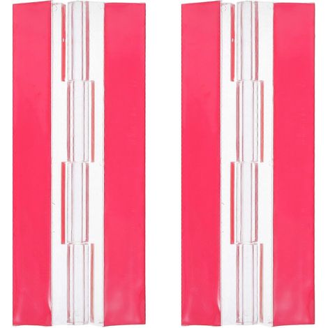 2pcs Acrylic Hinges Self-adhesive Heavy Duty Hinges Multi-use Box Lid Hinges Durable Hinges (1/4)