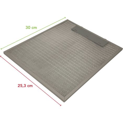 Filtro metallico (antigrasso) 252 x 300 mm - Cappa aspirante - ARISTON HOTPOINT - 360103662894735528 (1/2)