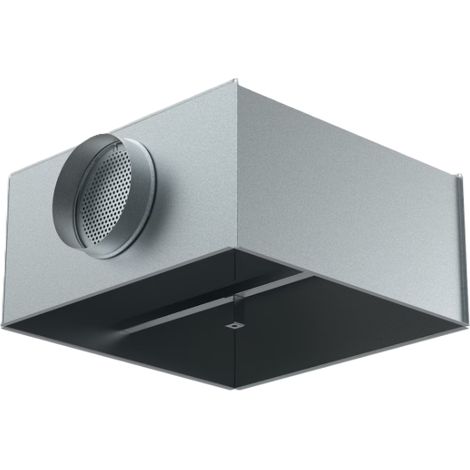 Plenum isolato esterno imbocco laterale 600x200 systemair 24892