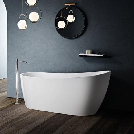 Vasca freestanding ovale SUTTON Bianca 152 cm