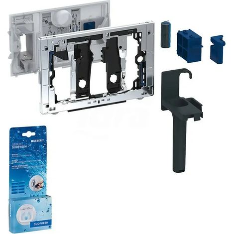 SISTEMA DUOFRESH CON IGIENIZZANTE PER SIGMA 8 placca cassetta GEBERIT 115.063.21.1