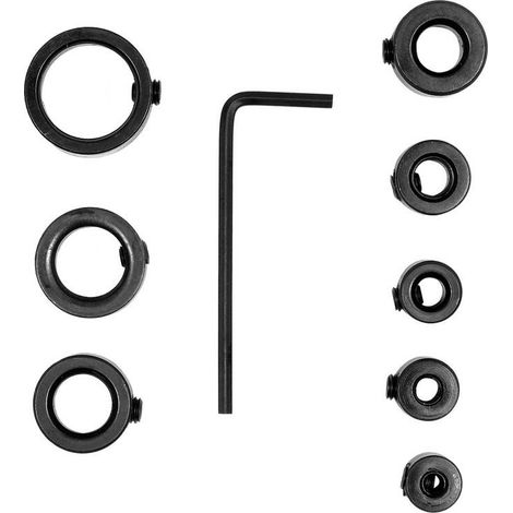 Accessoire Toya 24070 acier carbone 8 pièces