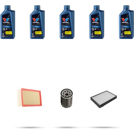 Kit tagliando 3 FILTRI e 5L OLIO compatibile con Land Rover Freelander I (L314) 1.8i 16V 86kw dal 2000 (1/5)